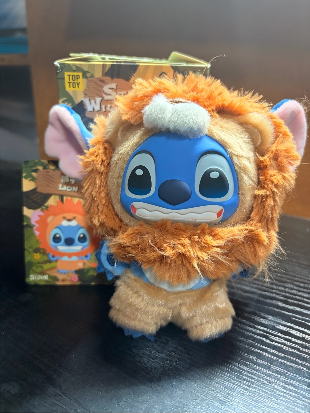 Stitch wild animal series figure - the lion